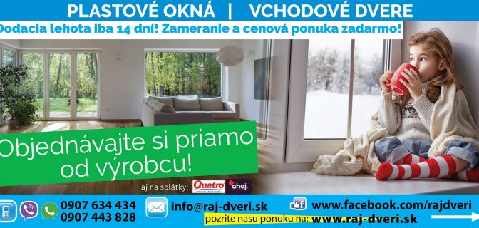 Plastové okná a vchodové dvere